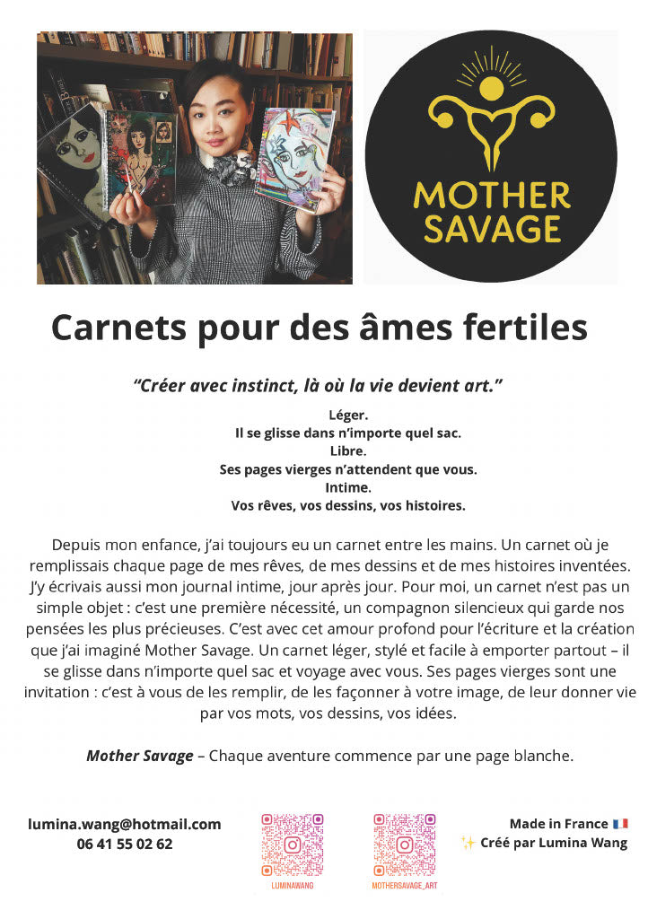 Coffret 4 Carnets Artistiques  - Édition Limitée - Made in France