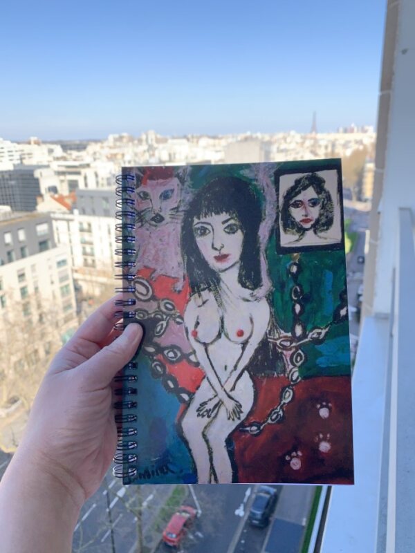 Just Give Me A Cat ! Carnet Artistique A5 - Made in France