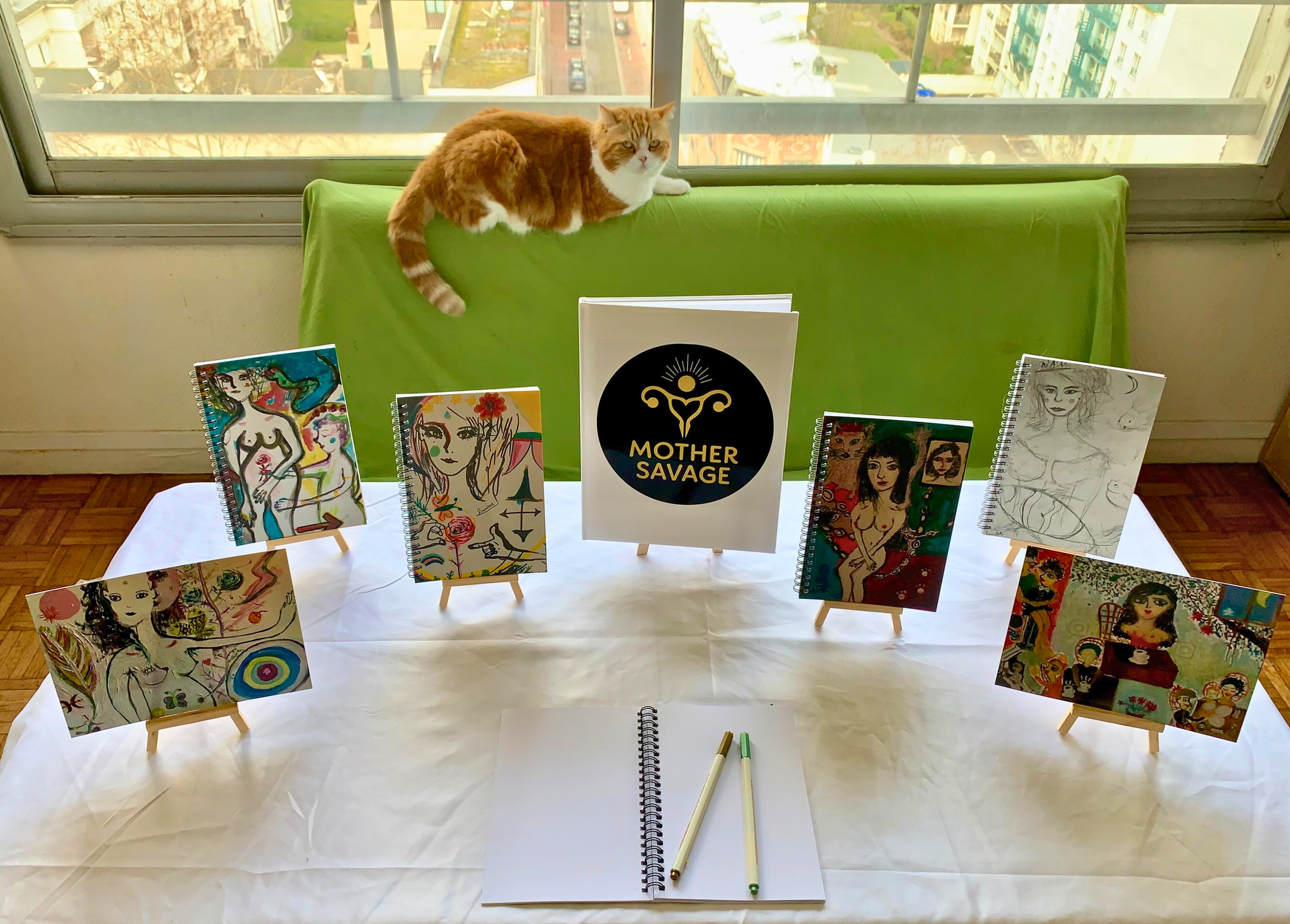 Good Morning Princesse - Carnet Artistique Format Compact- Made in France