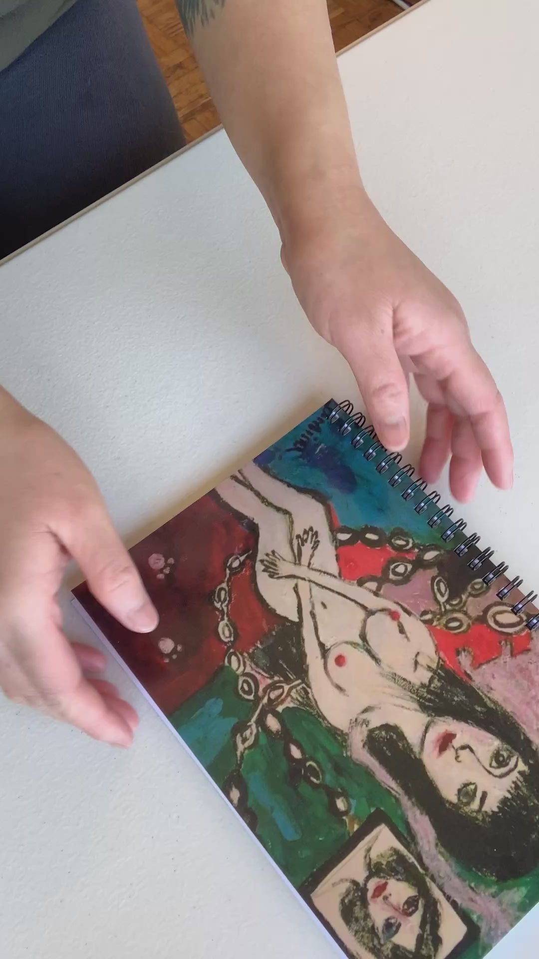 Just Give Me A Cat ! Carnet Artistique A5 - Made in France